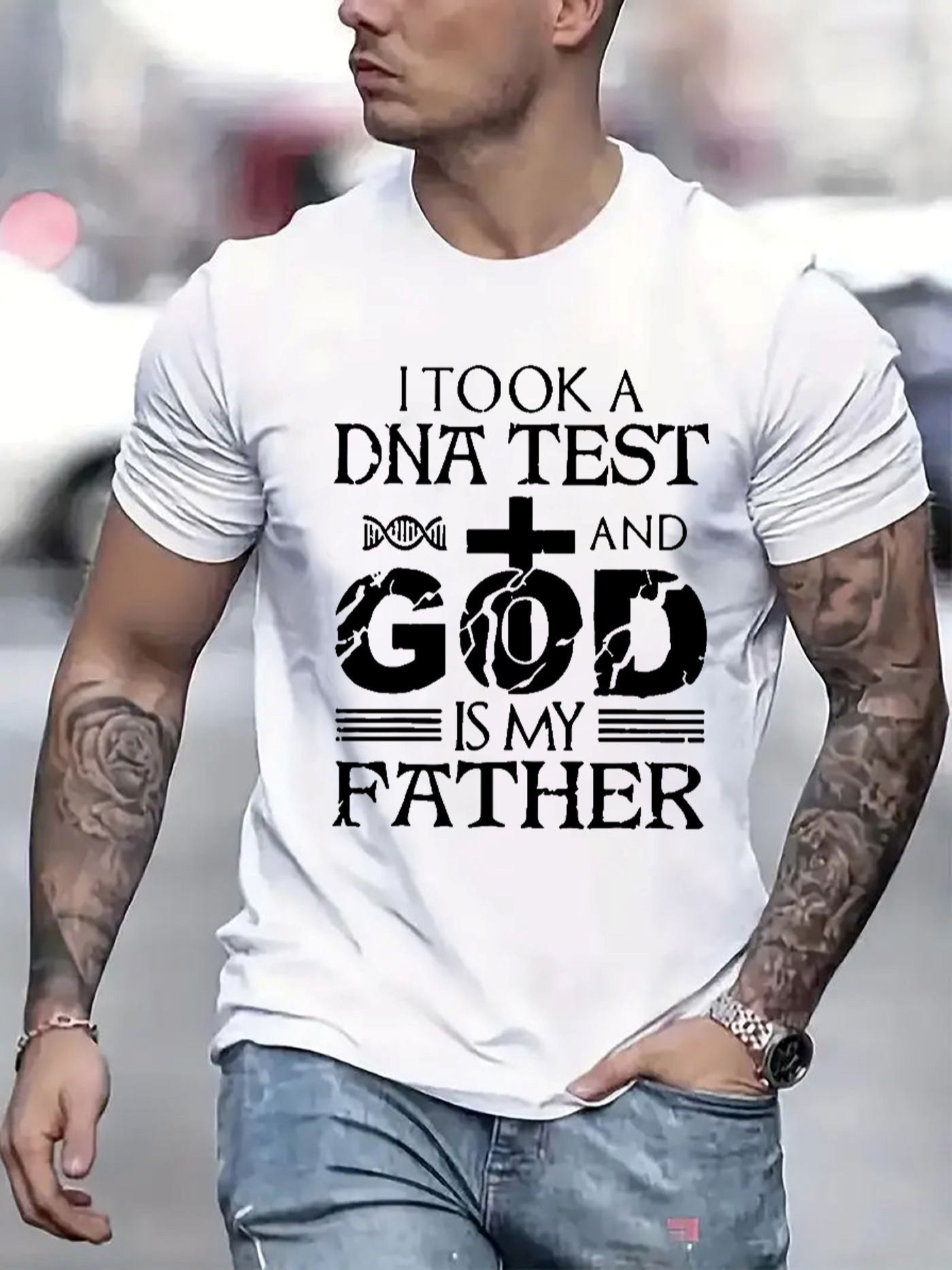 Men’s Comfortable Cotton Crew Neck T-Shirt