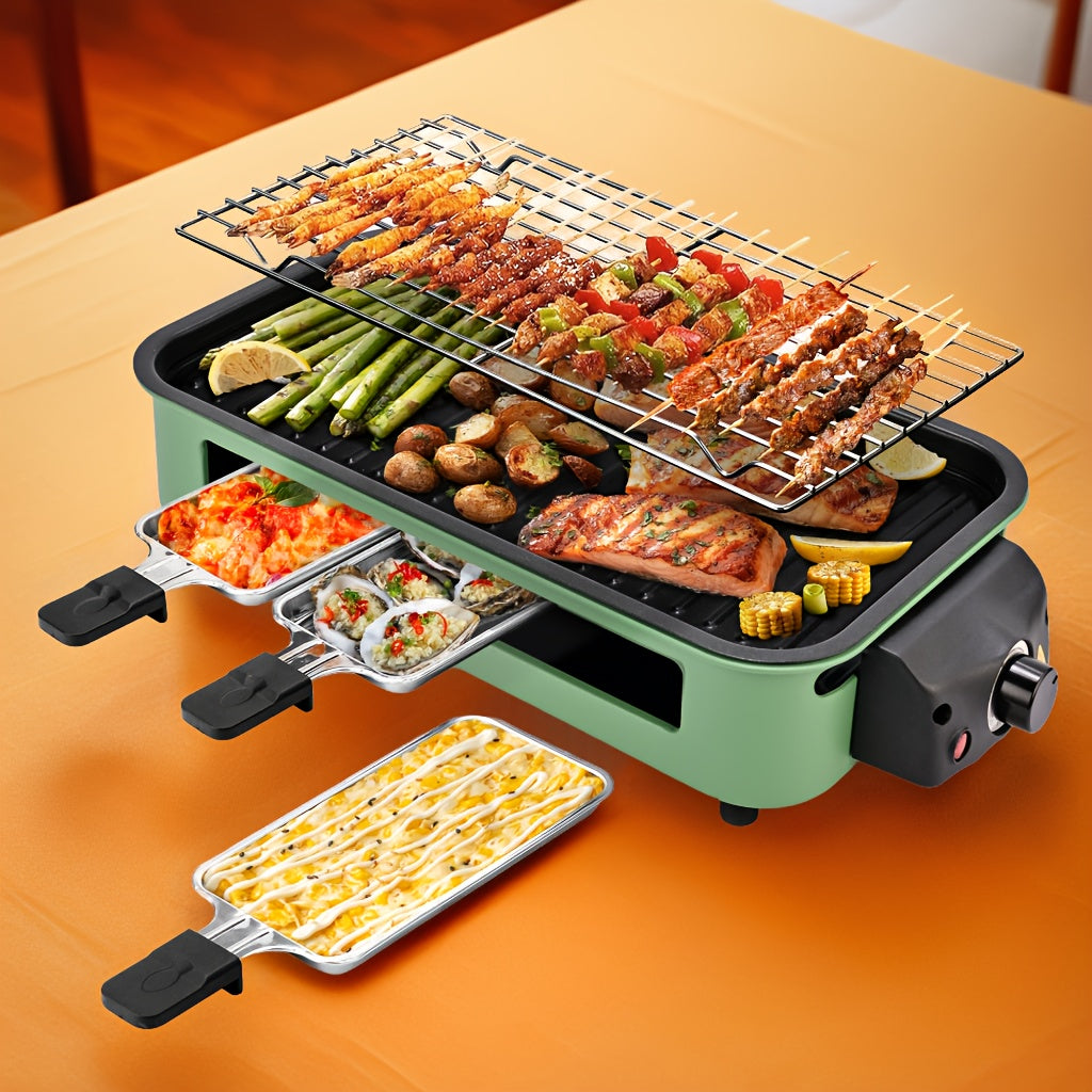 🔥 1500W Electric Grill for Indoor & Outdoor BBQ