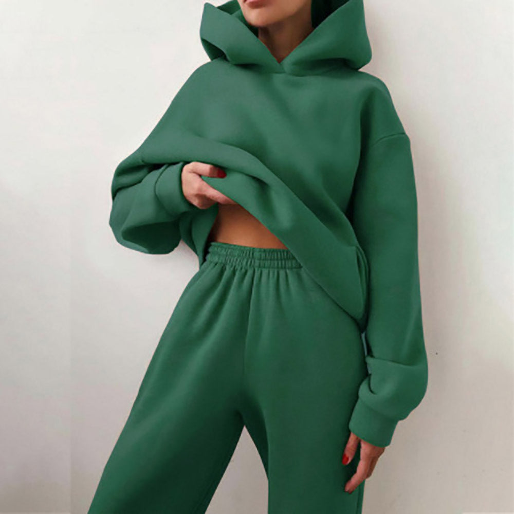 Women's Spring Hooded Set