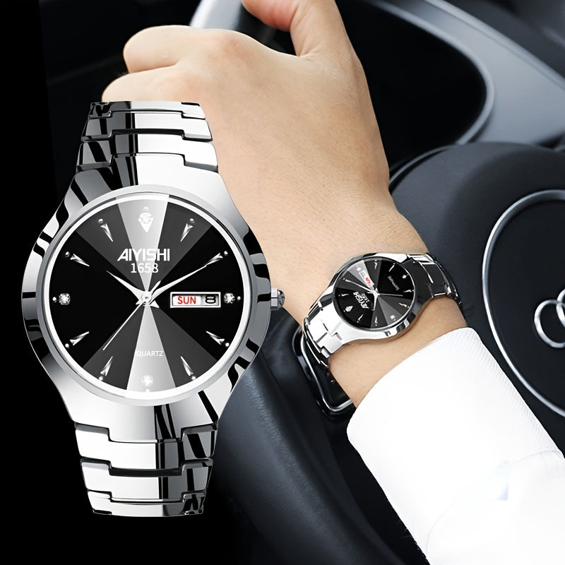 Luminous Double Date Watch