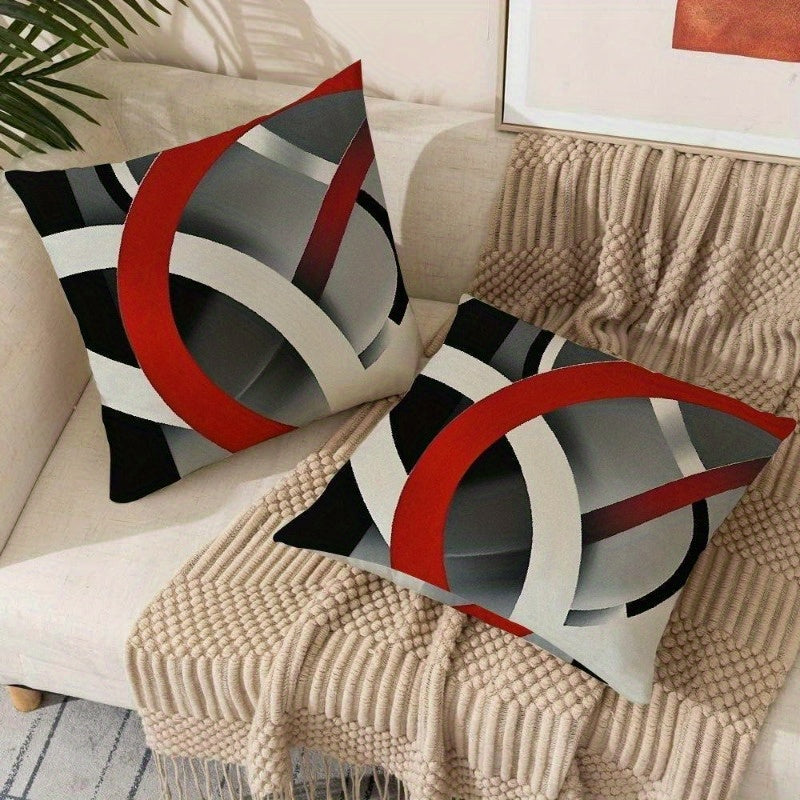 Modern Throw Pillow Covers – 2pcs Set