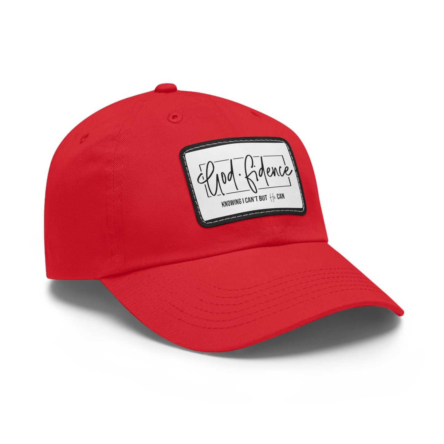 Dad Hat with Leather Patch