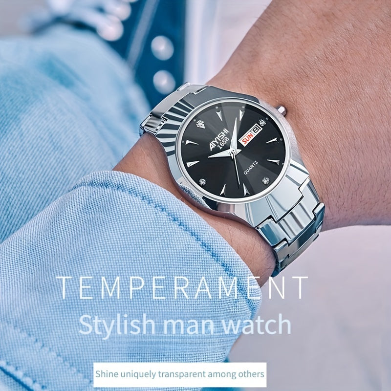 Luminous Double Date Watch
