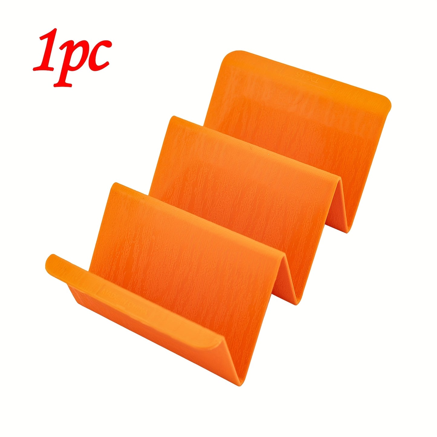 1pc/6pcs Colorful Taco Holder Stands – Premium Large Taco Tray Plates