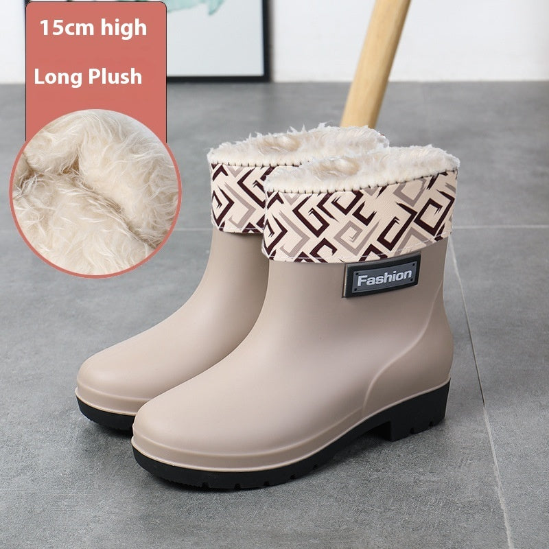 Fashionable & Functional Women's Mid-Calf Rain Boots