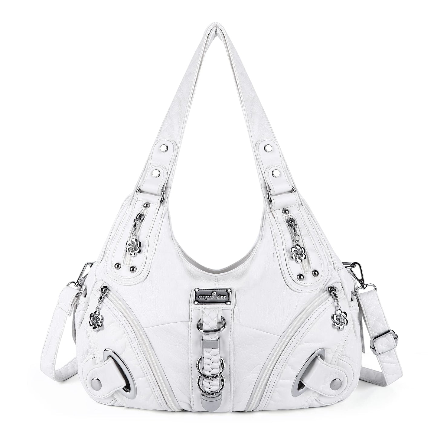 Angelkiss Hobo Purses and handbags for Women Satchel Handbag Women Purses Large Daily Shoulder Bags