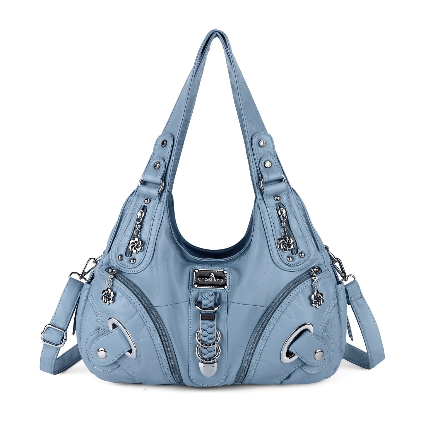 Angelkiss Hobo Purses and handbags for Women Satchel Handbag Women Purses Large Daily Shoulder Bags