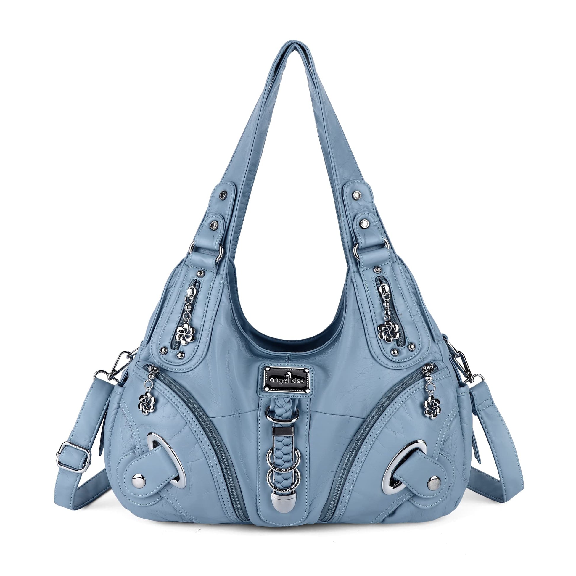 Angelkiss Hobo Purses and handbags for Women Satchel Handbag Women Purses Large Daily Shoulder Bags