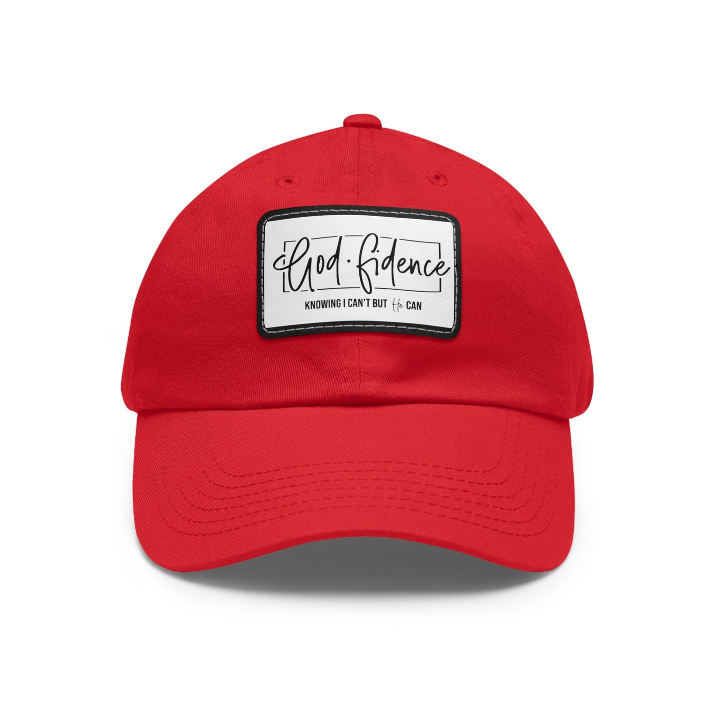 Dad Hat with Leather Patch