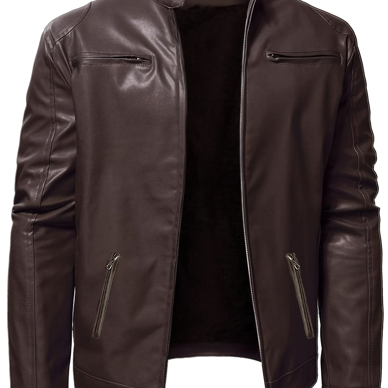 3 New Stylish Windproof Stand Collar Jacket for Men