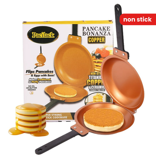 Double-Sided Nonstick Copper Frying Pan