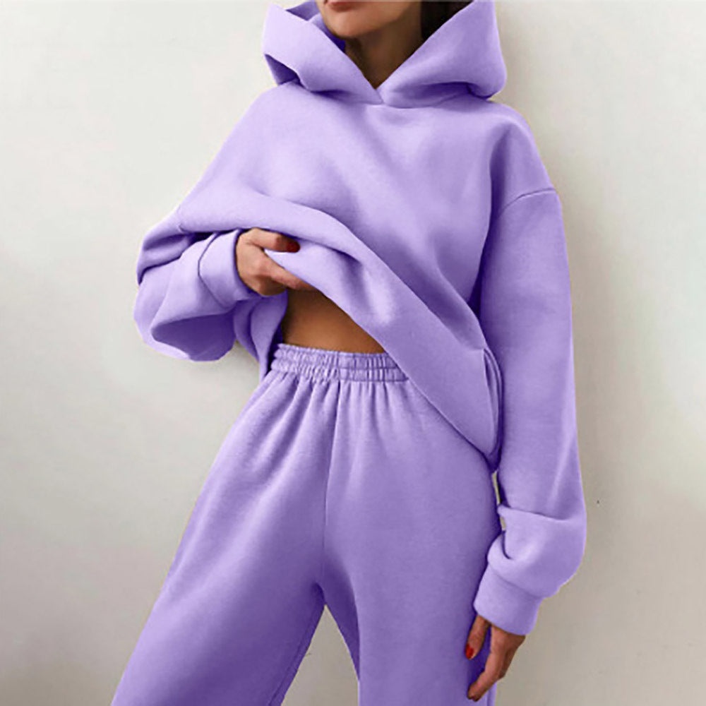 Women's Spring Hooded Set