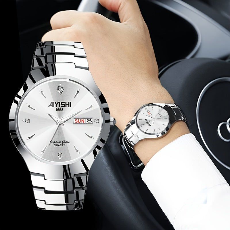 Luminous Double Date Watch
