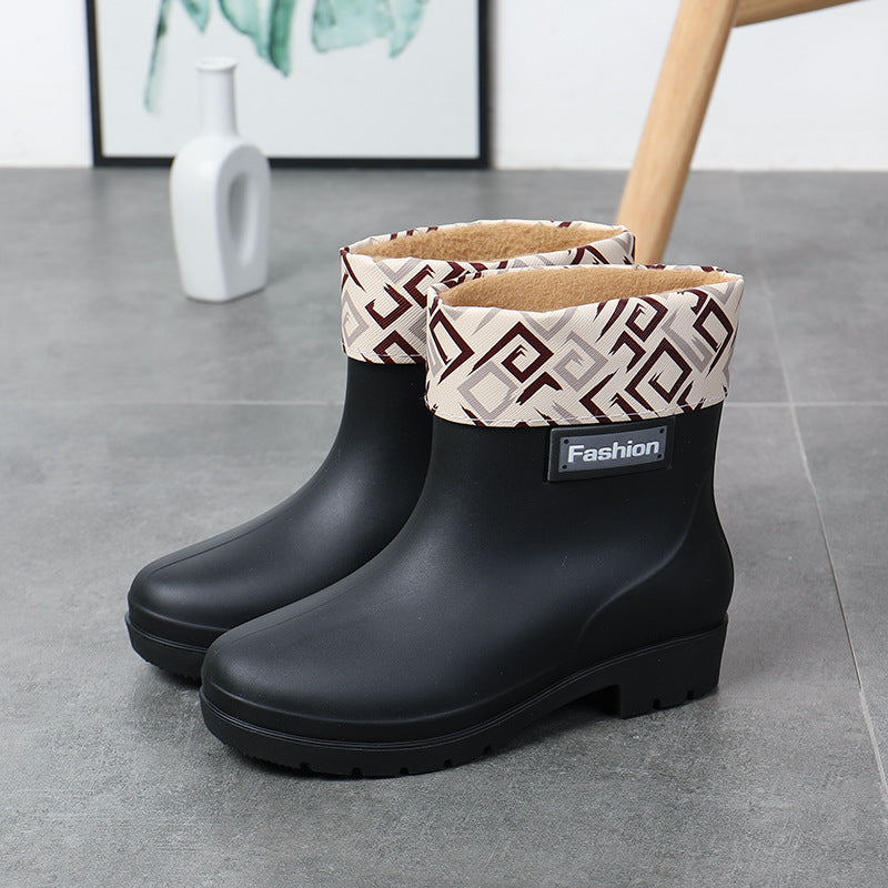 Fashionable & Functional Women's Mid-Calf Rain Boots