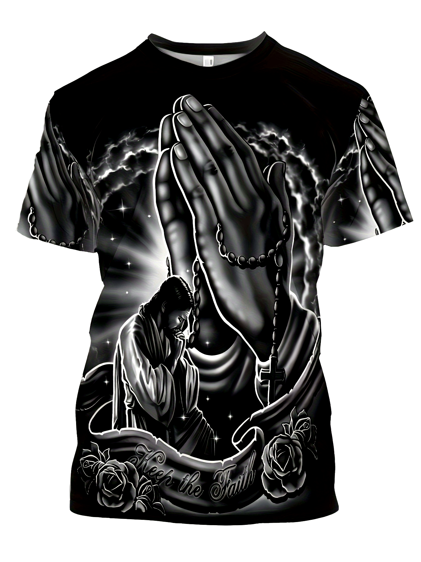 Men's Casual Crew Neck T-Shirt – Light Luxury Summer Essential