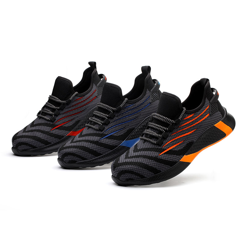 Men’s & Women’s Summer Stab-Resistant Functional Shoes – Flying Woven Breathable All-Match Running & Hiking Sneakers