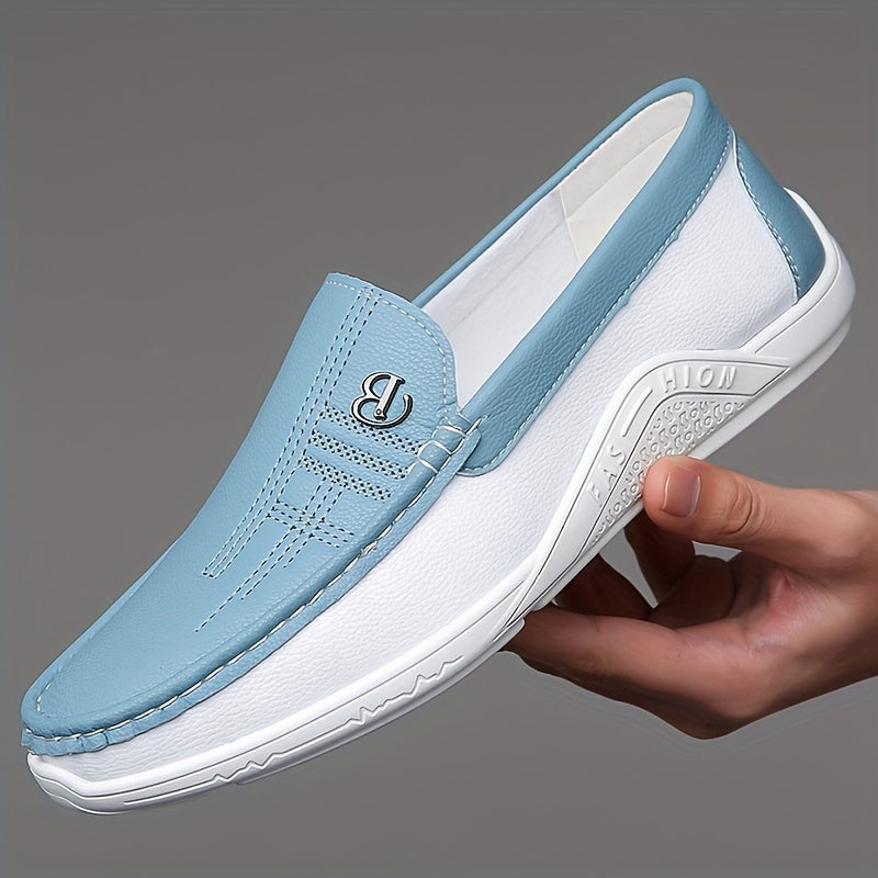 New Summer Men'S Casual Loafers, Slip-On Driving Shoe