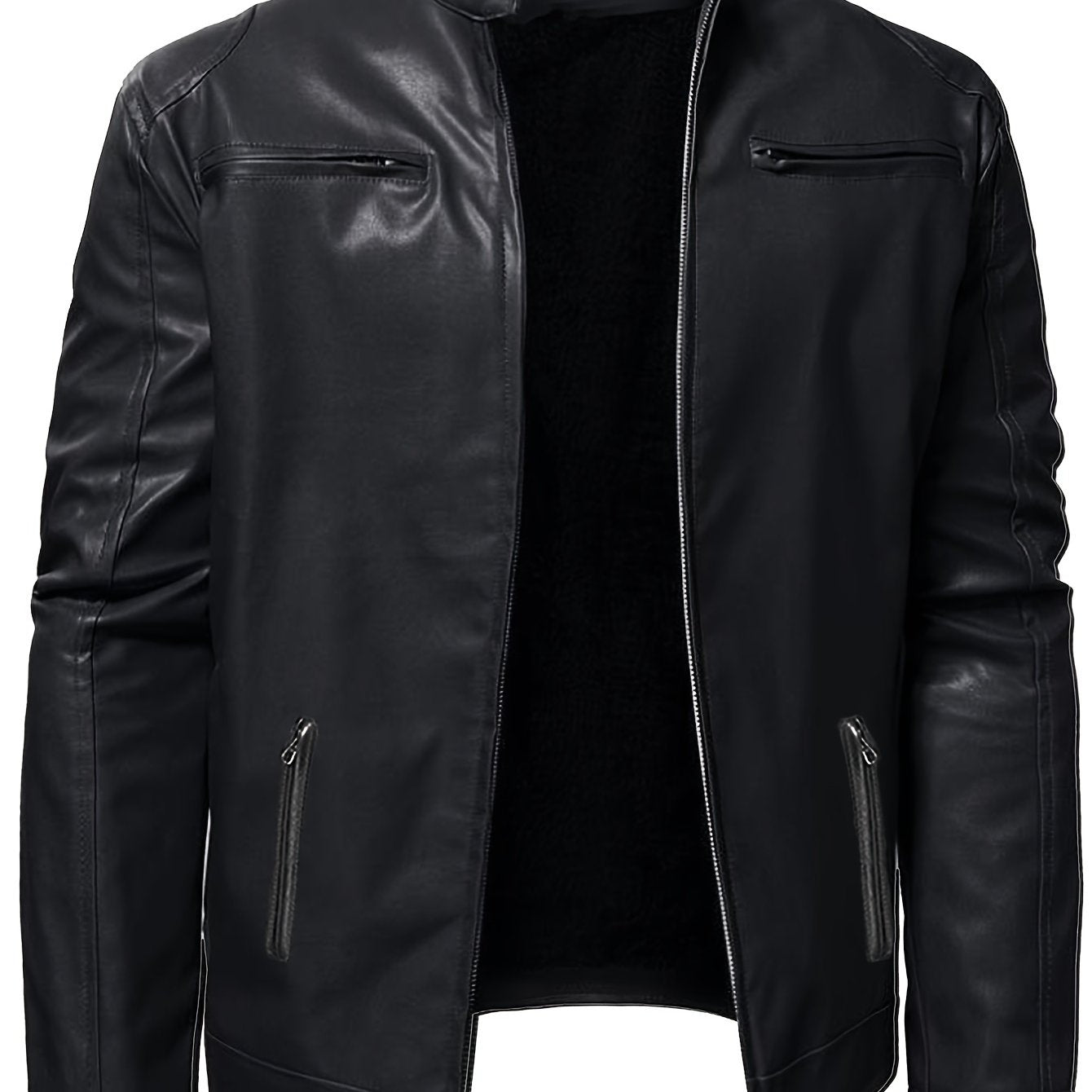 3 New Stylish Windproof Stand Collar Jacket for Men