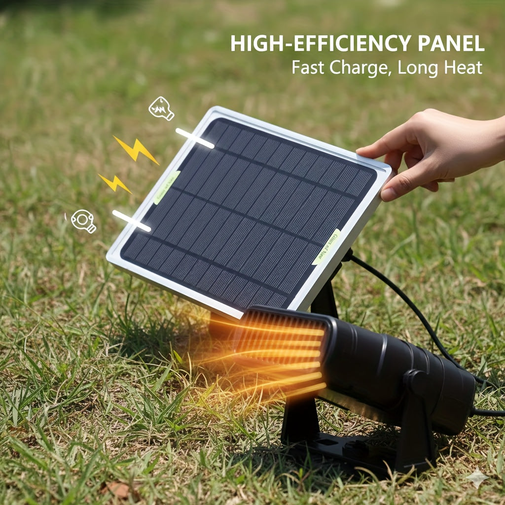 PET Fast Heating Ceramic Heater – Monocrystalline Solar Outdoor Camping Heater