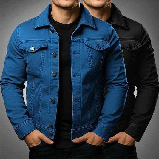3D Printed Casual Men's Solid Color Shirt Slim Lapel