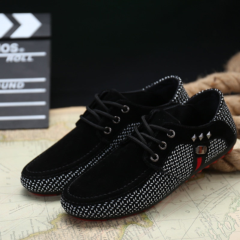 New Fashion Men’s Flats – Light Breathable Casual Shoes