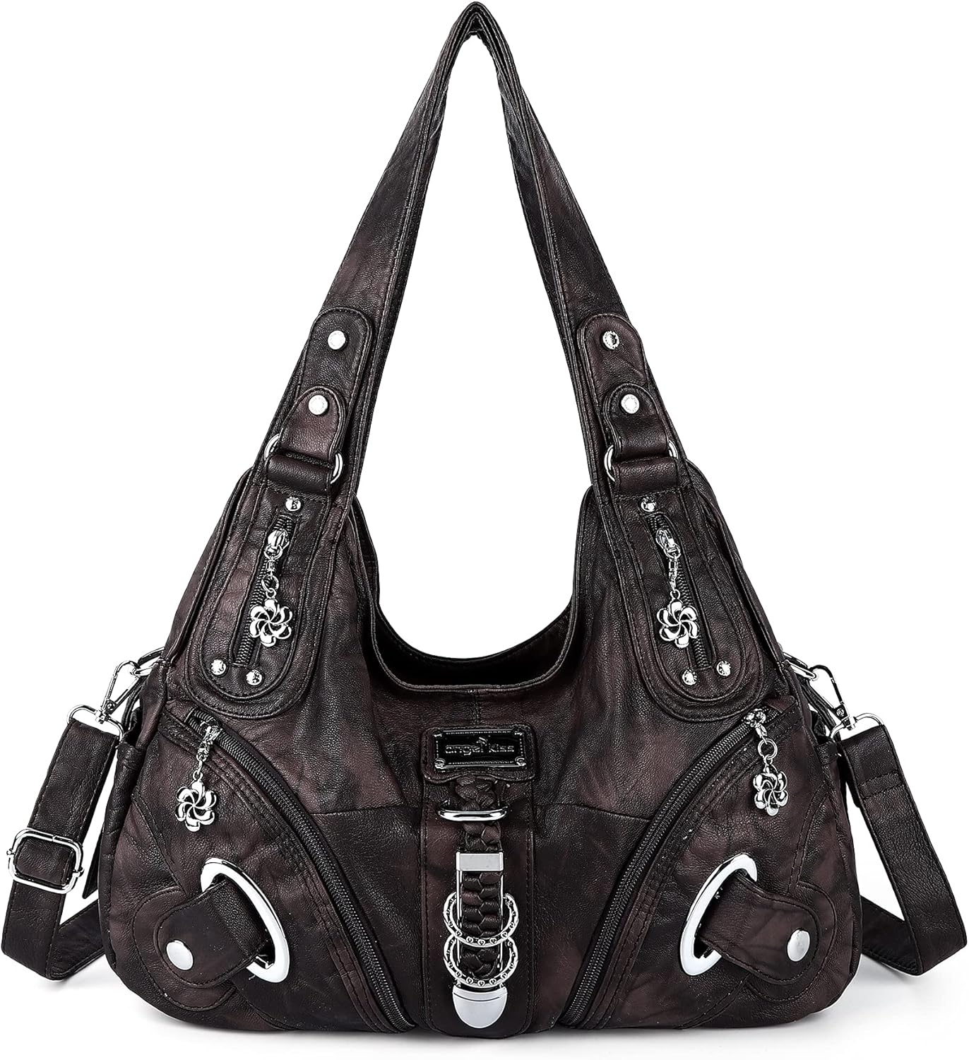 Angelkiss Hobo Purses and handbags for Women Satchel Handbag Women Purses Large Daily Shoulder Bags
