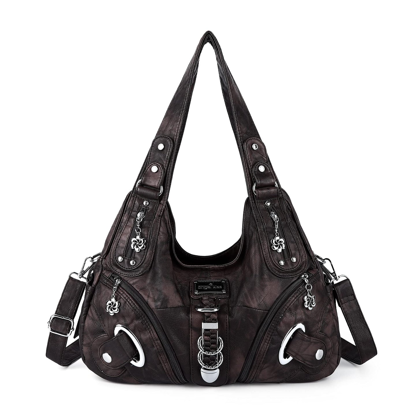 Angelkiss Hobo Purses and handbags for Women Satchel Handbag Women Purses Large Daily Shoulder Bags