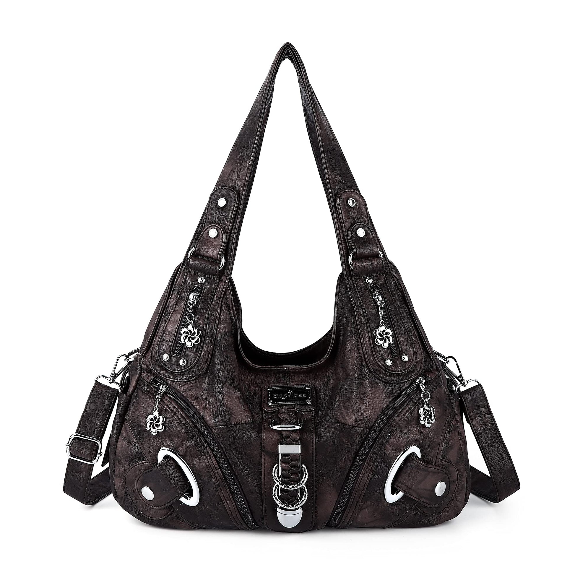Angelkiss Hobo Purses and handbags for Women Satchel Handbag Women Purses Large Daily Shoulder Bags