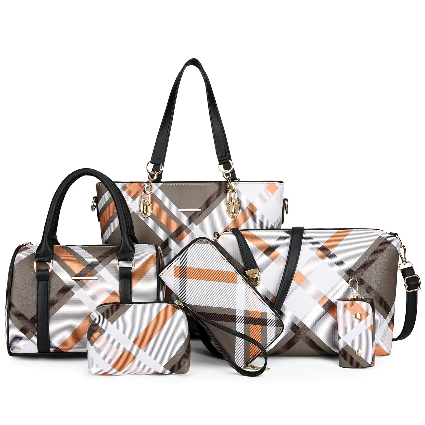 2E-youth Designer Purses and Handbags for Women Satchel Shoulder Bag Tote Top Handle Bag