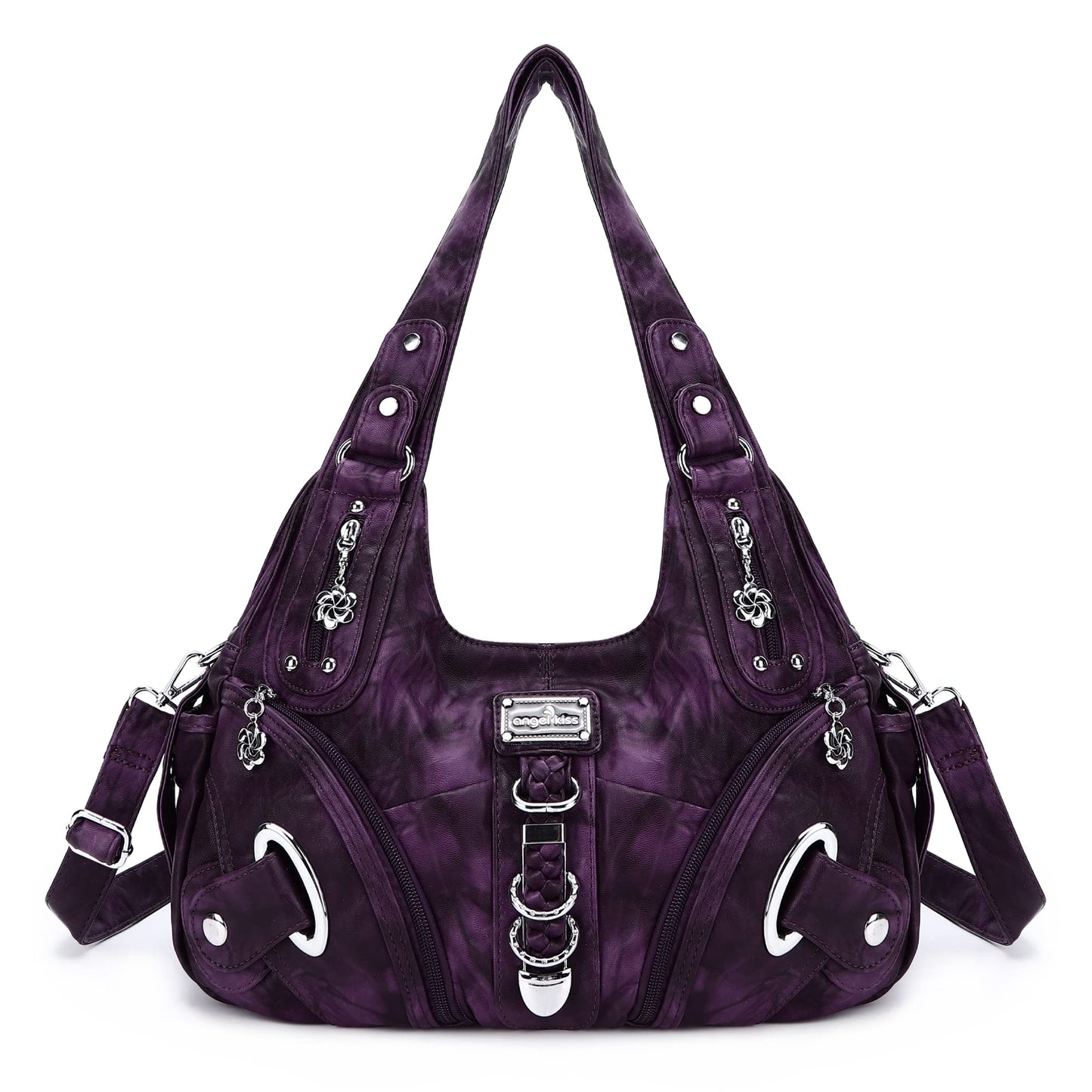 Angelkiss Hobo Purses and handbags for Women Satchel Handbag Women Purses Large Daily Shoulder Bags