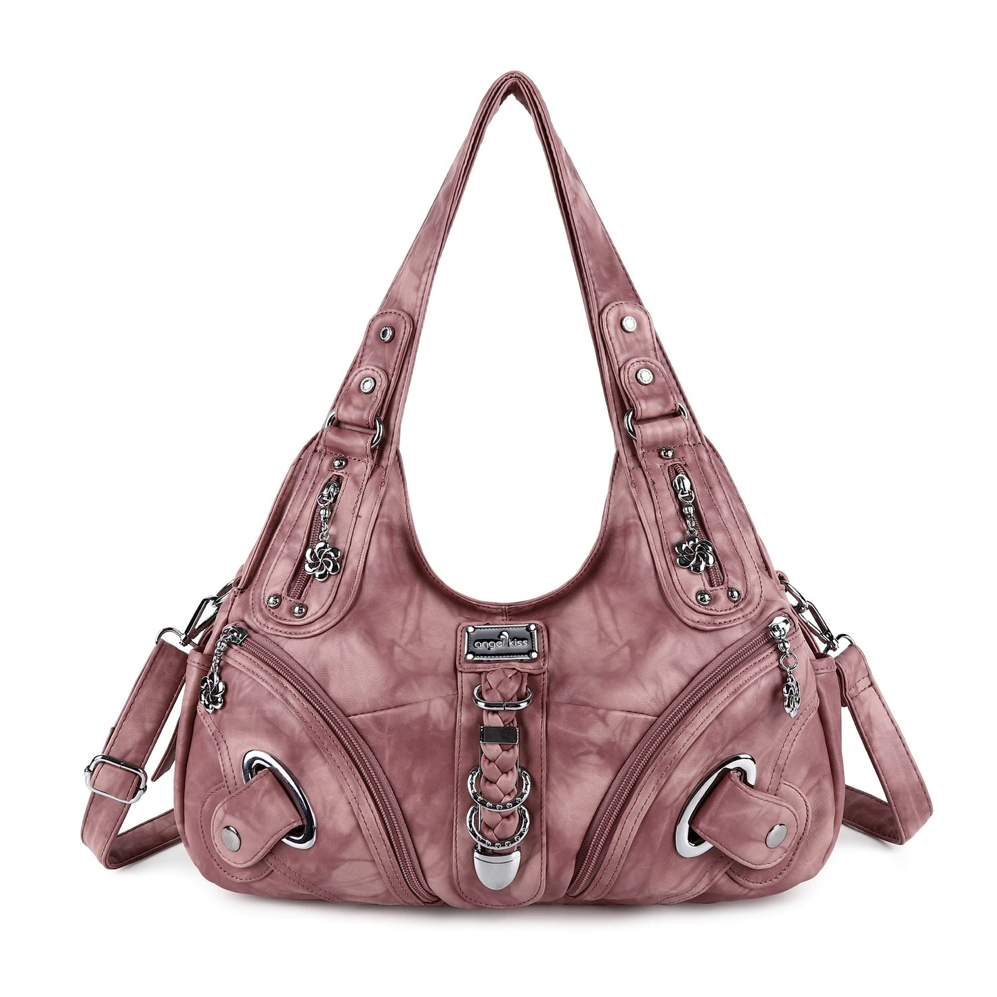 Angelkiss Hobo Purses and handbags for Women Satchel Handbag Women Purses Large Daily Shoulder Bags