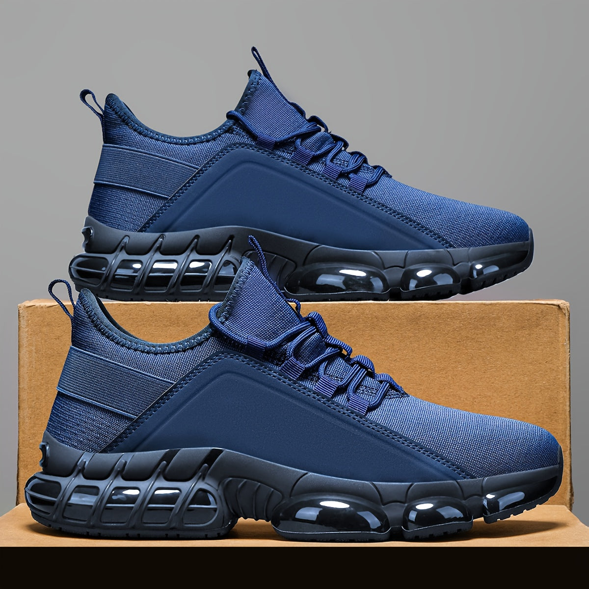 AOPLUS Men’s Low-Top Sneakers