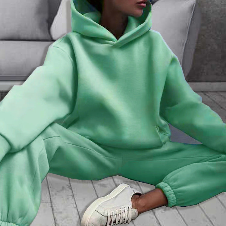 Women's Spring Hooded Set