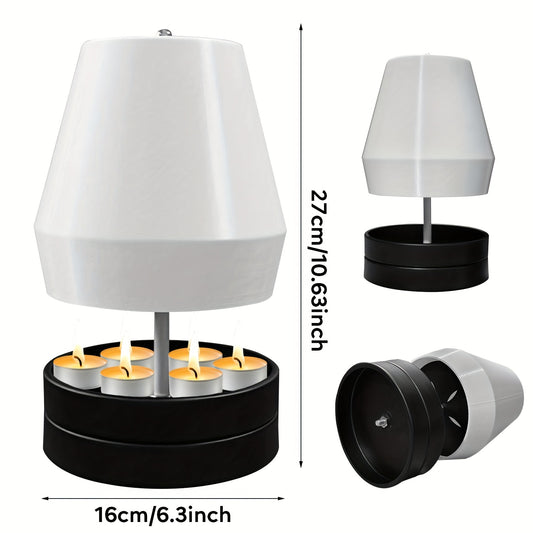 1 Multifunctional Portable Outdoor Indoor Heater with Candle Holder and Hand Warmer Function