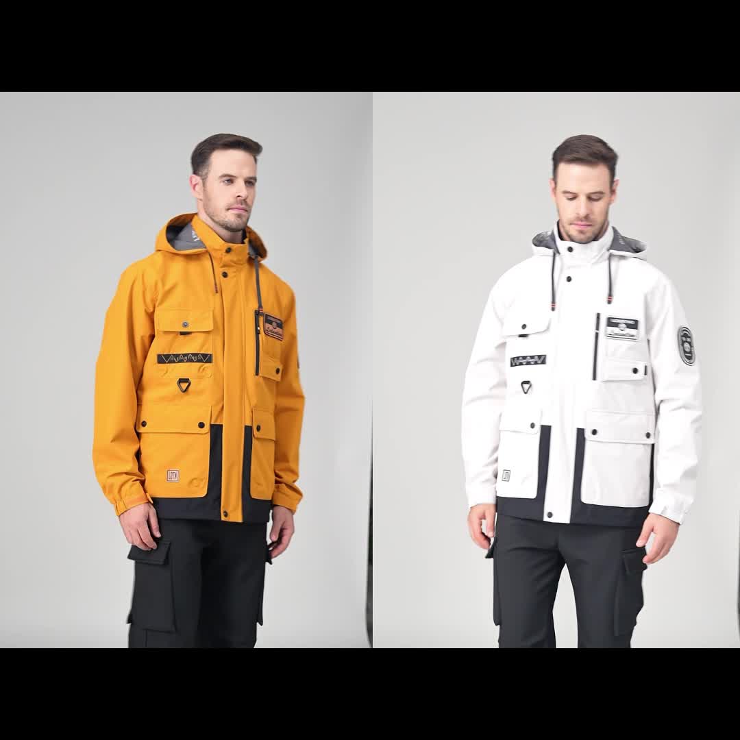 Men's Lightweight Multi-Pocket Outdoor Jacket – Spring/Autumn