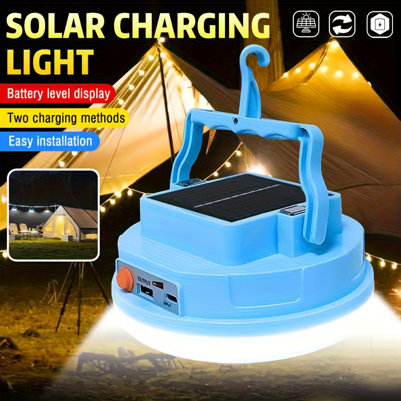 Powerful Hanging Lantern with 3 Light Modes, Large 5000mAh Battery for Extend