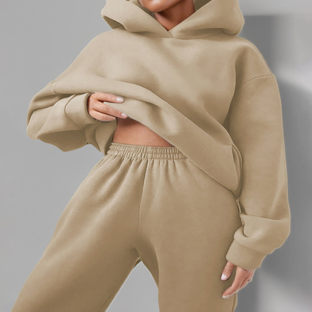 Women's Spring Hooded Set