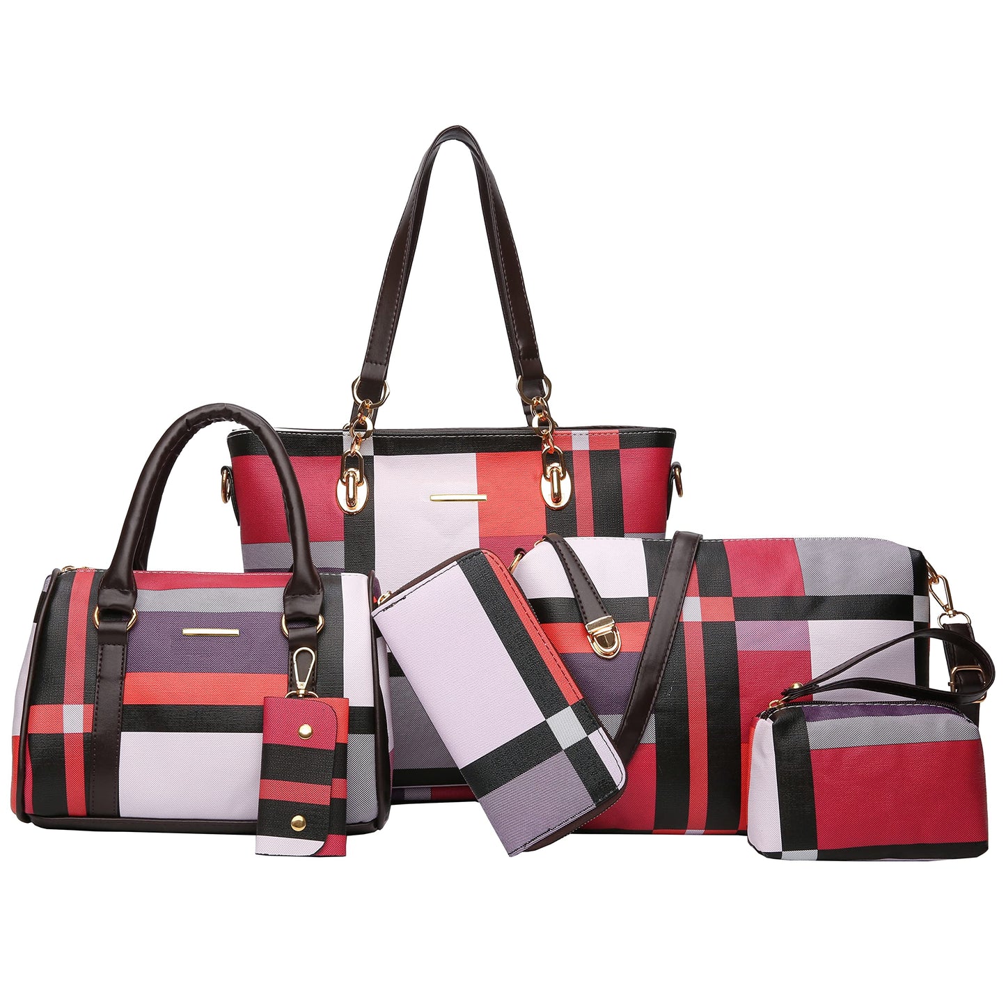 2E-youth Designer Purses and Handbags for Women Satchel Shoulder Bag Tote Top Handle Bag