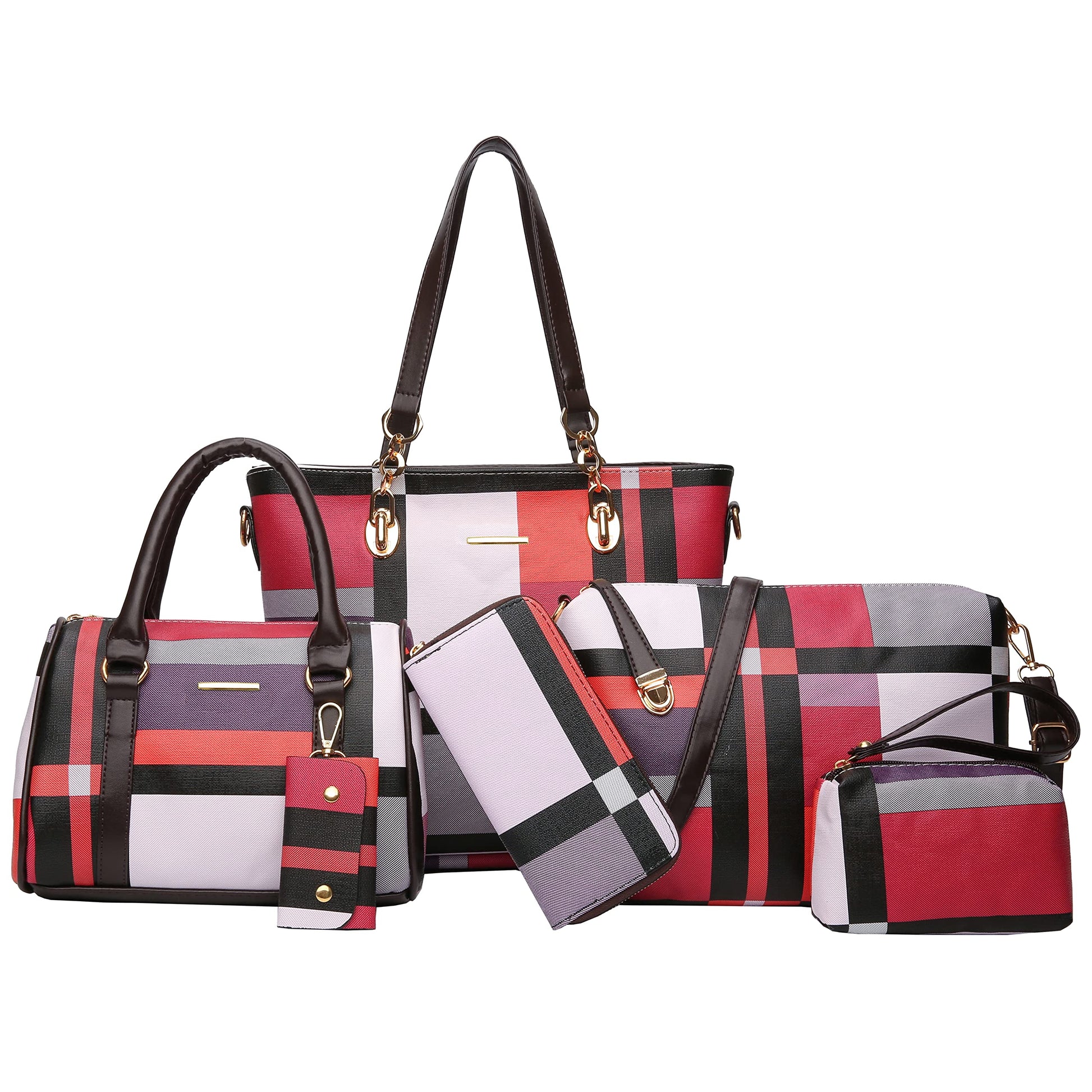 2E-youth Designer Purses and Handbags for Women Satchel Shoulder Bag Tote Top Handle Bag