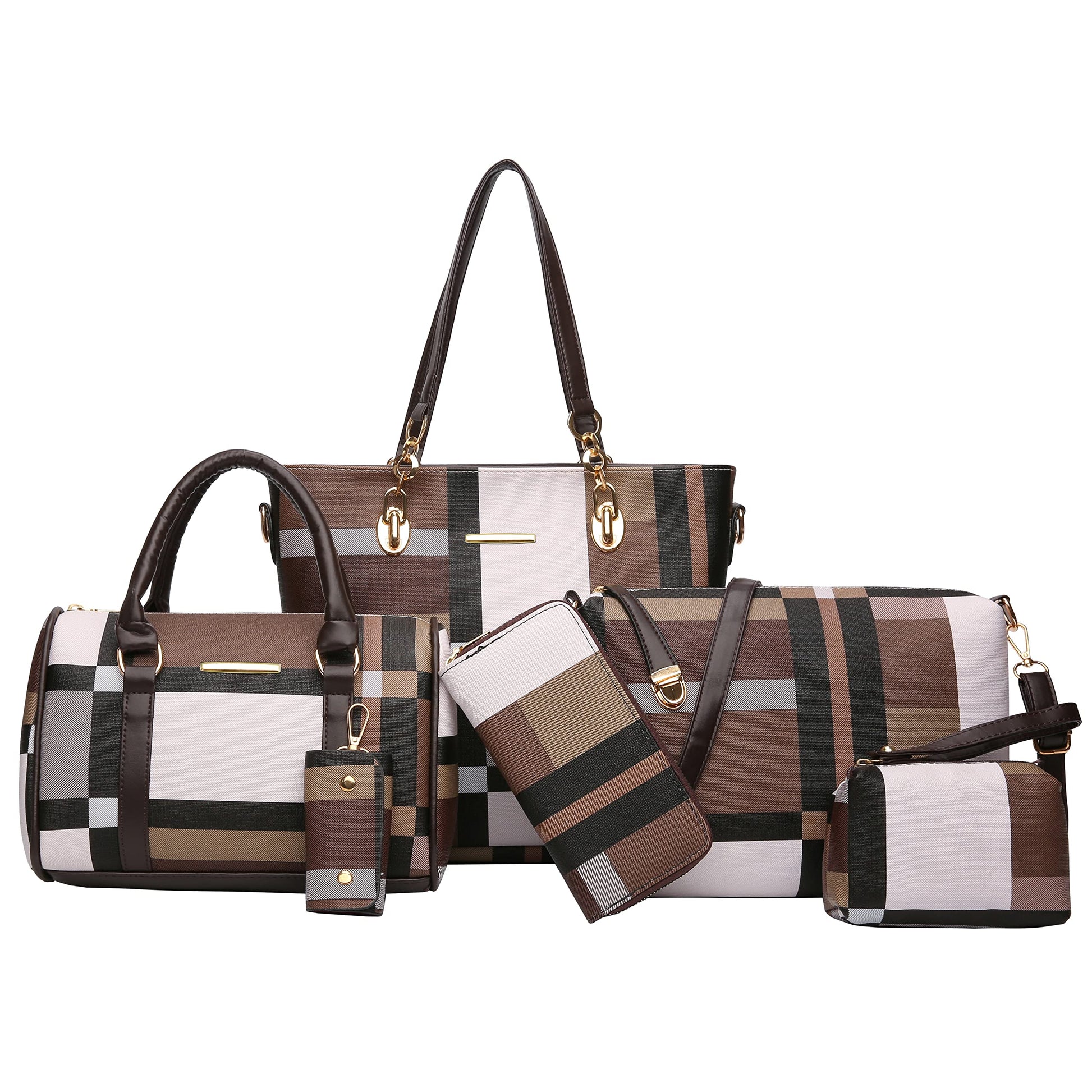 2E-youth Designer Purses and Handbags for Women Satchel Shoulder Bag Tote Top Handle Bag