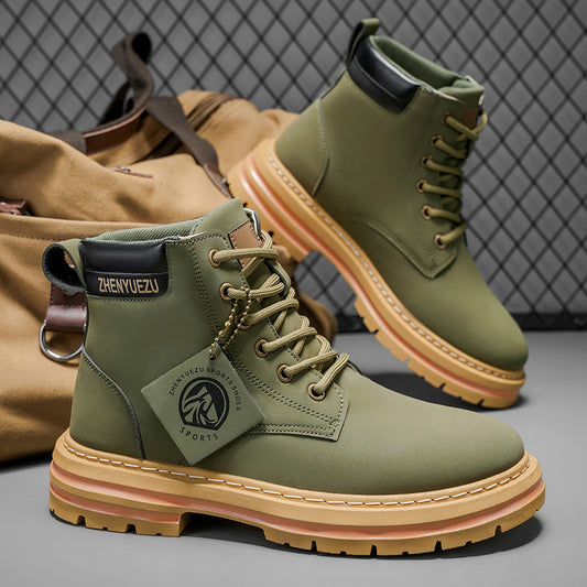 Men's Outdoor Multi-Terrain Hiking Shoes – Breathable Trekking & Walking Boots