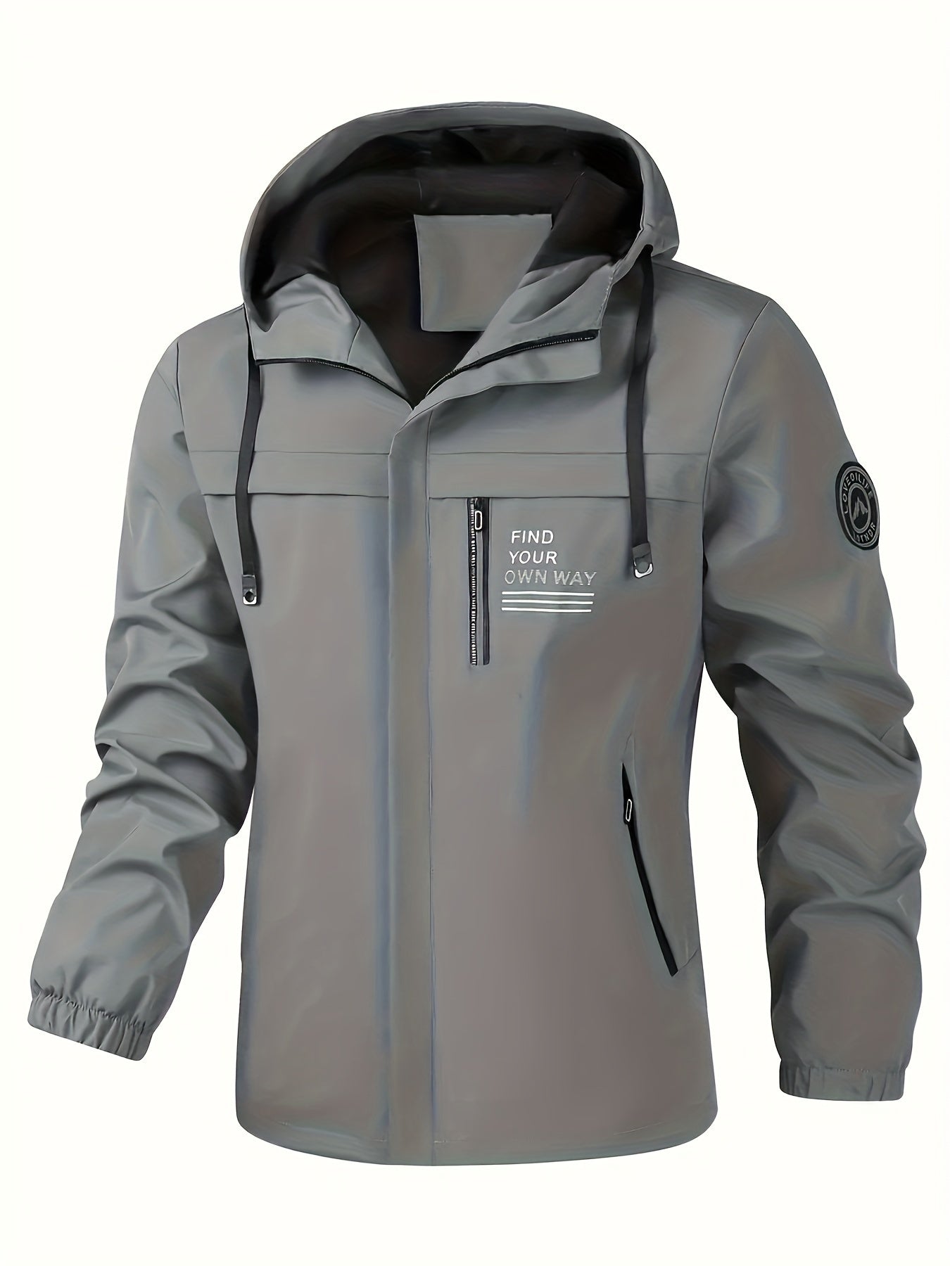 Men’s Casual Sporty Hooded Jacket