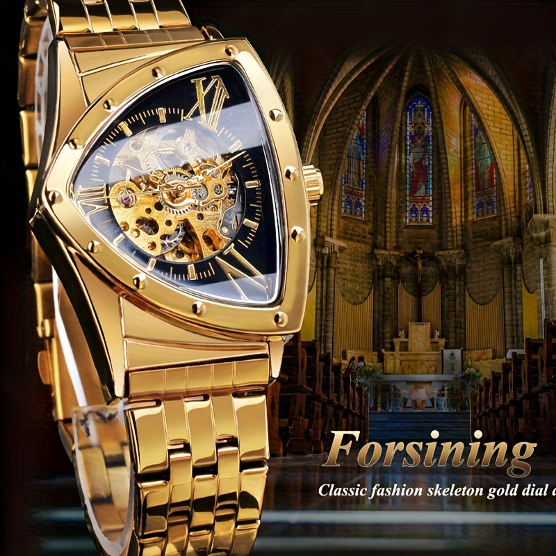 Authentic Men's Fully Automatic Mechanical Watch