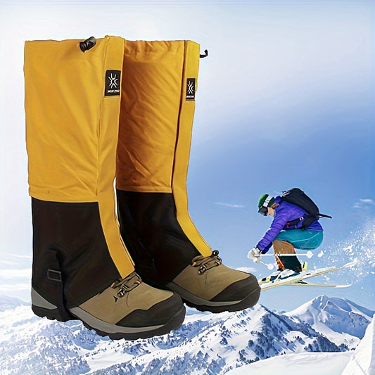 Waterproof Snow proof Leg Gaiters – Ultimate Ankle & Lower Leg Protection for Winter Adventures