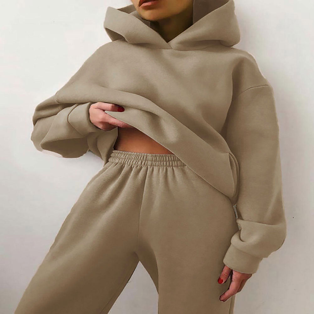 Women's Spring Hooded Set