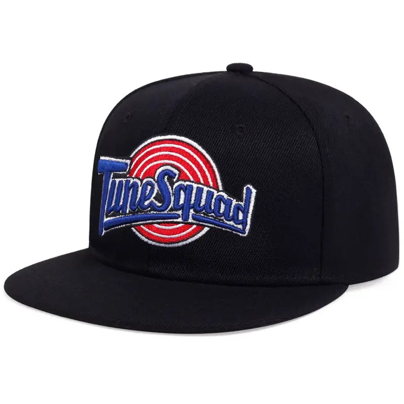 Hip Hop Flat Brim Hat – Rabbit Embroidery Street Dance Cap