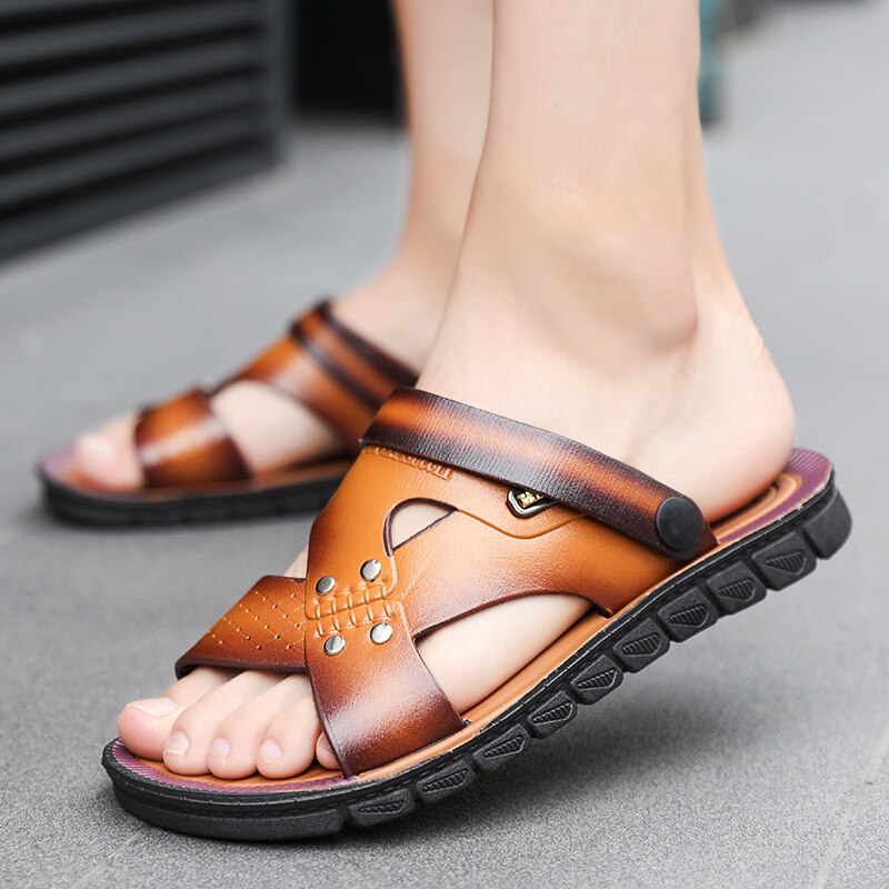Men’s Summer Flip Flops – High Quality Beach Sandals