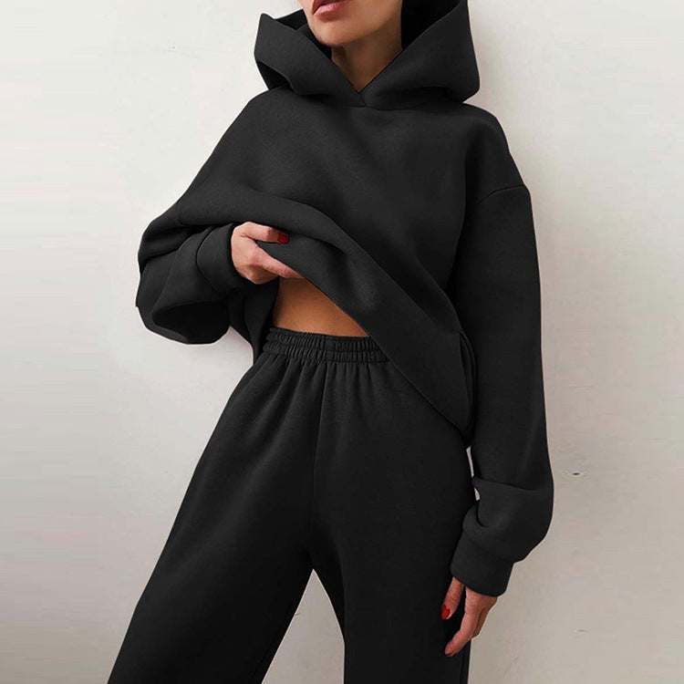 Women's Spring Hooded Set