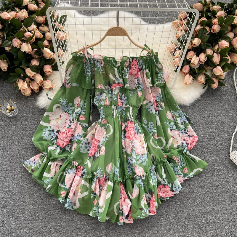 Summer Chic Floral Off-Shoulder Jumpsuit