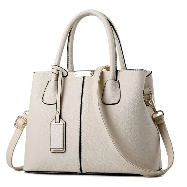 Luxury Designer-Inspired Women’s Leather Handbag